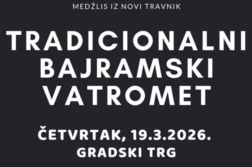 Tradicionalni bajramski vatromet u Novom Travniku