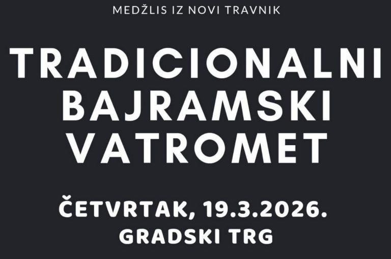 Tradicionalni bajramski vatromet u Novom Travniku